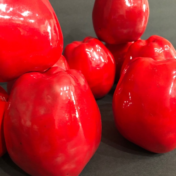 Apples Red Ceramic 3.5”. - Picture 5 of 6